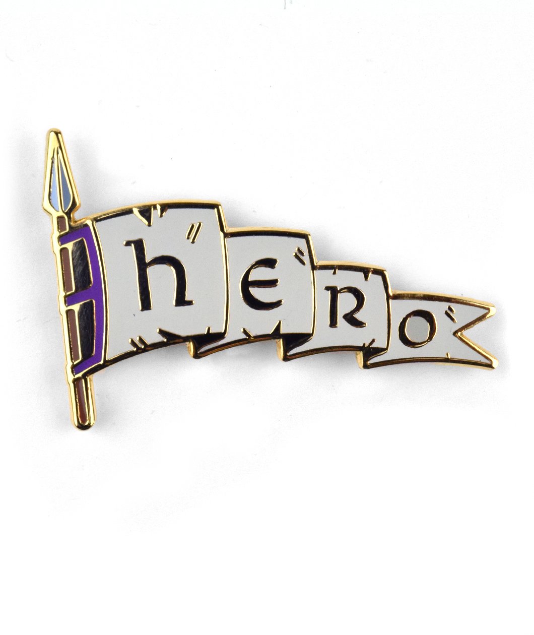 Hero Enamel Pin