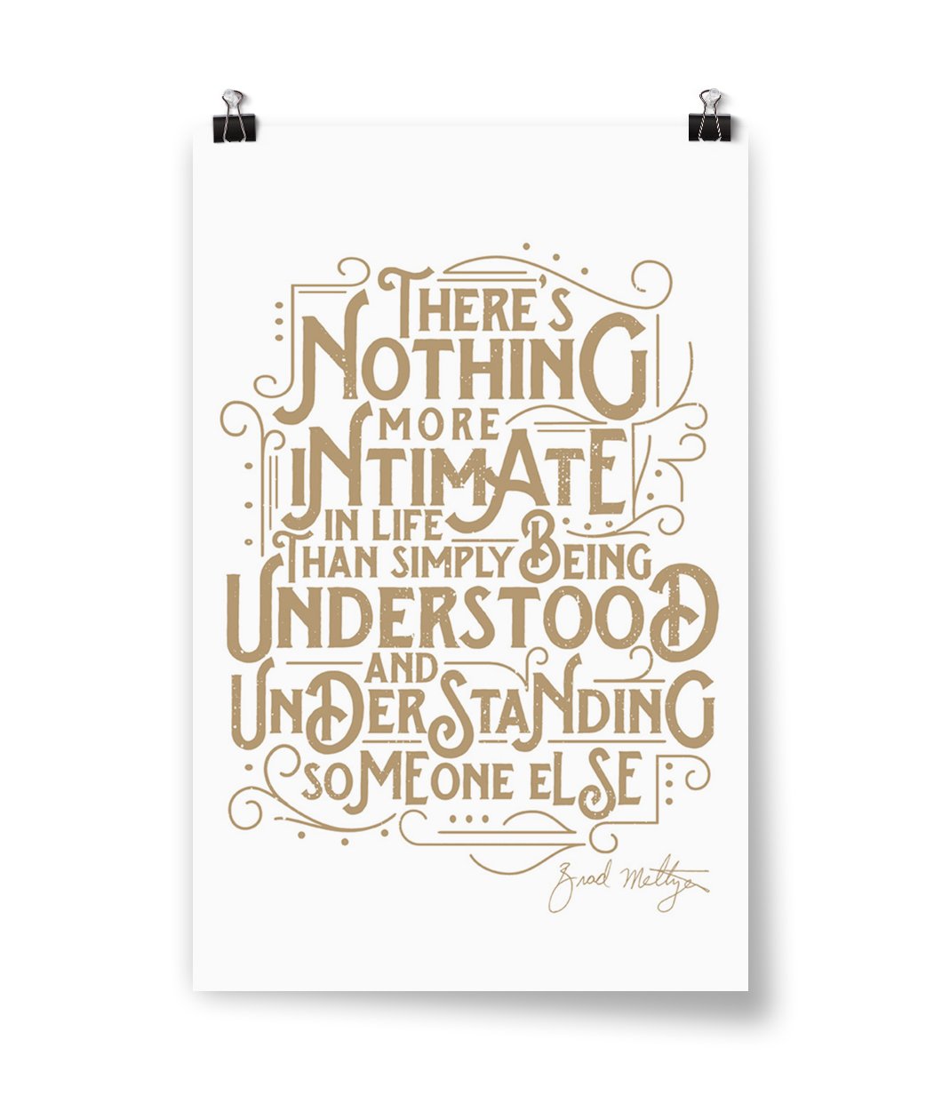 Nothing More Intimate Poster