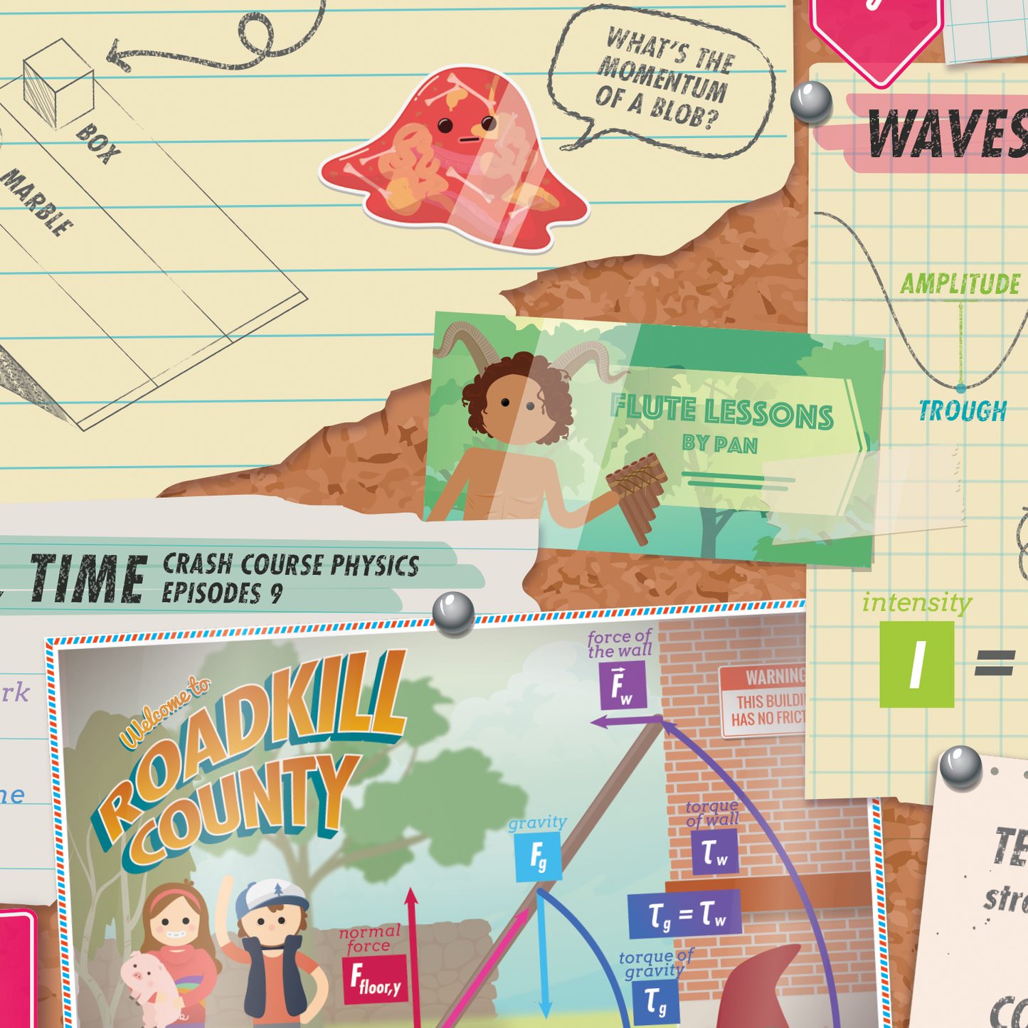 CrashCourse Physics Poster