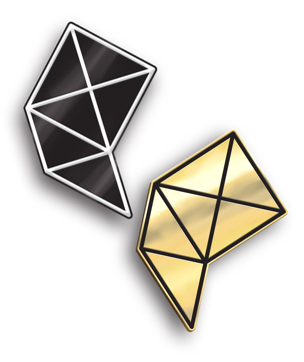 Polygon Logo Enamel Pin
