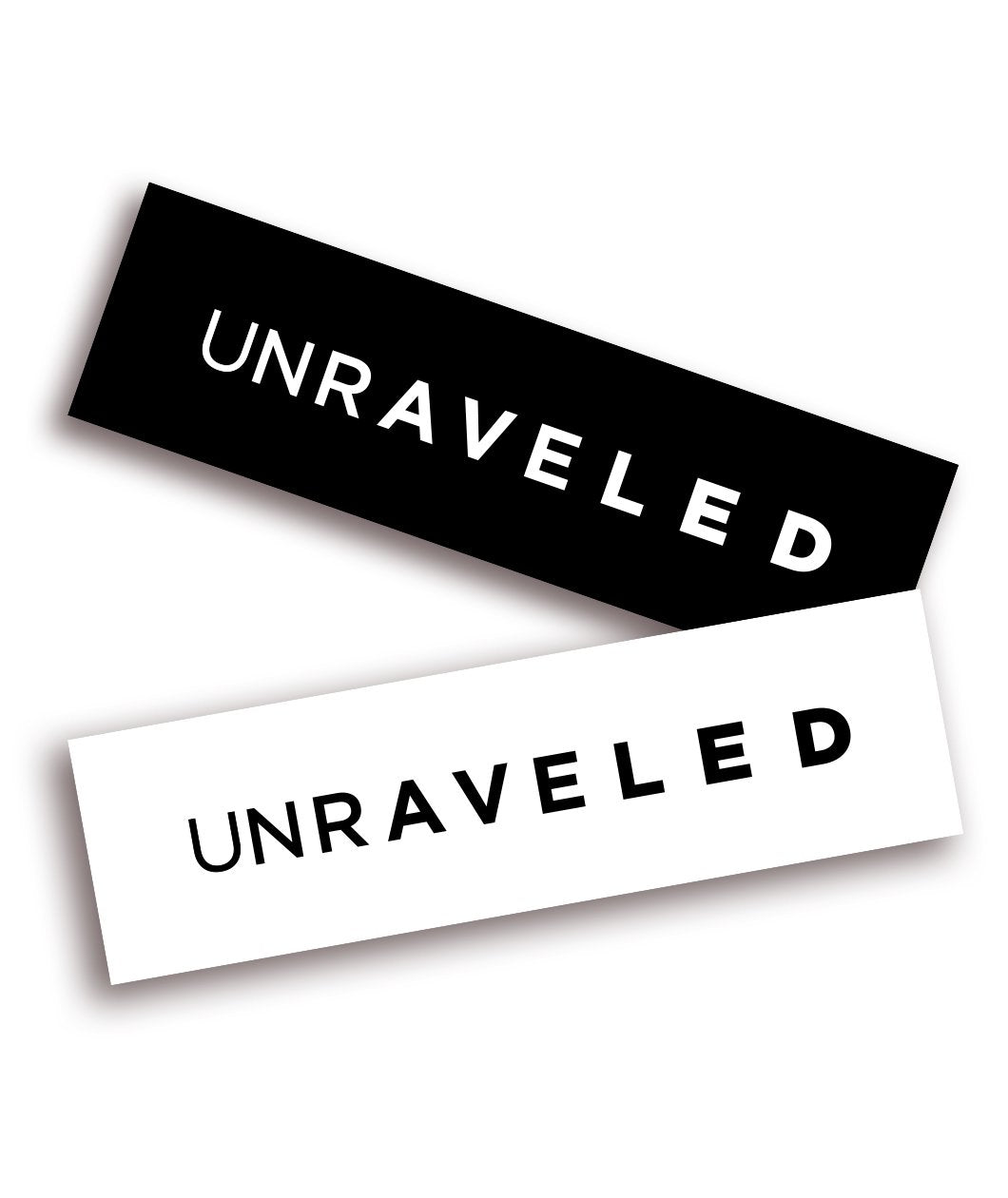 Unraveled Decal