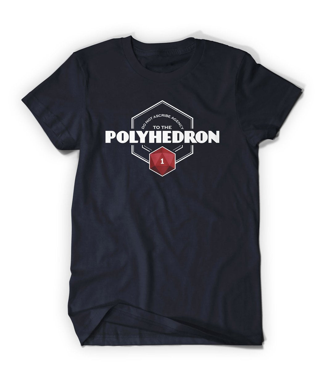 Do Not Ascribe Agency To The Polyhedron Shirt