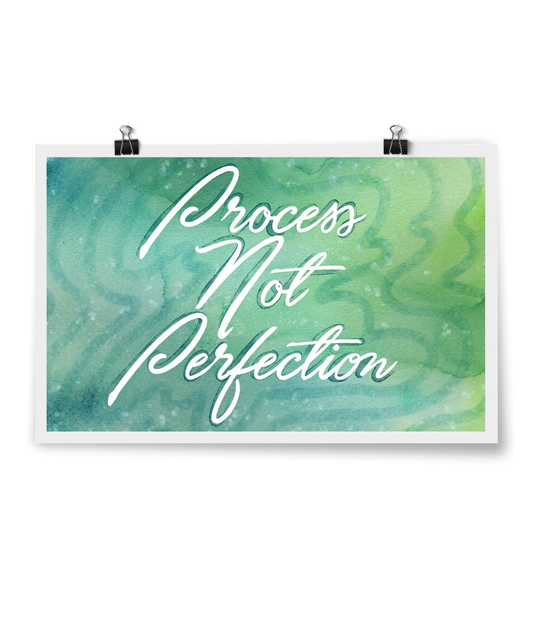 Process Not Perfection Poster