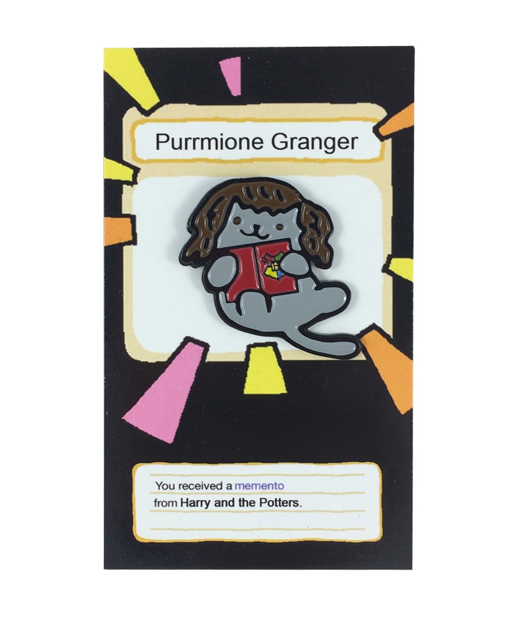 Wizard Cat/Neko Atsume Trio Enamel Pin Set