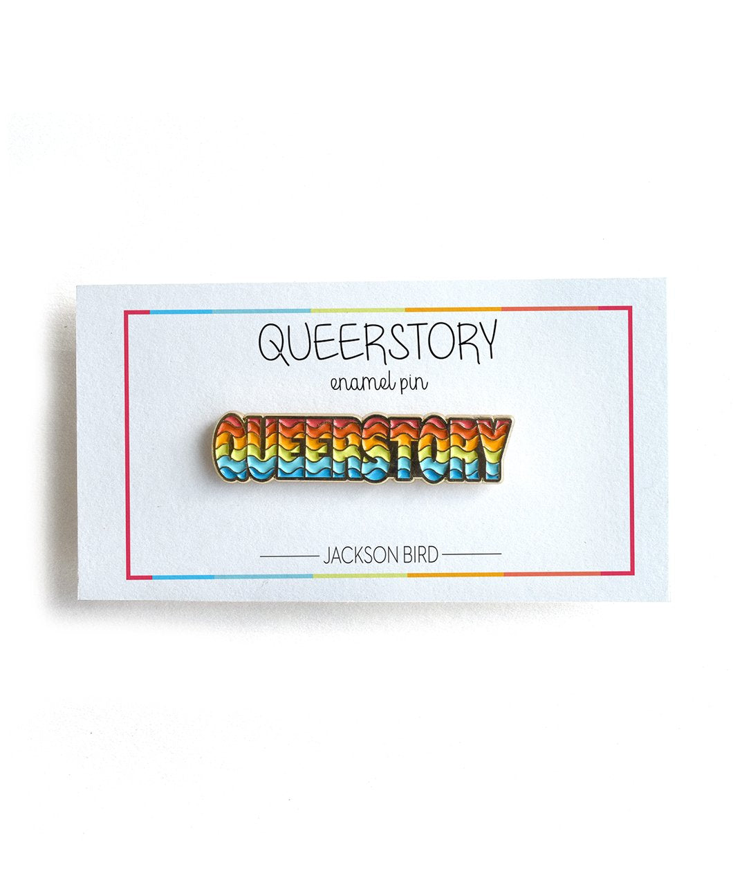 Queerstory Lapel Pin