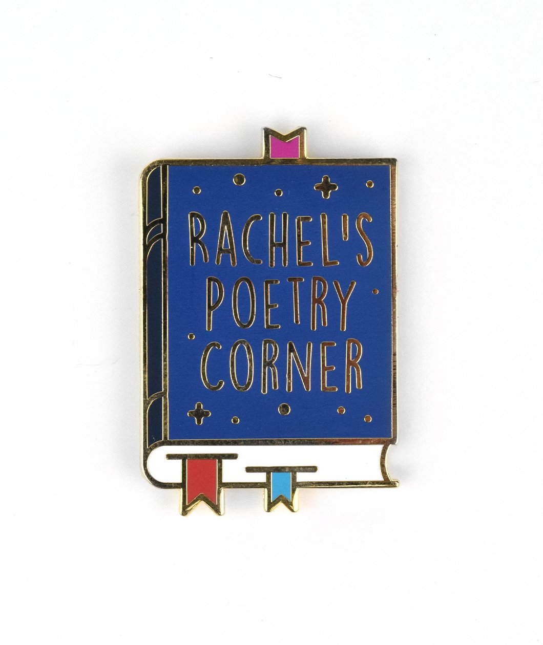 Rachel's Poetry Corner Pin