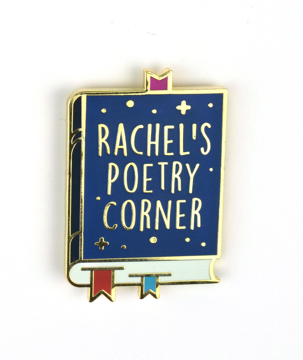 Rachel's Poetry Corner Pin