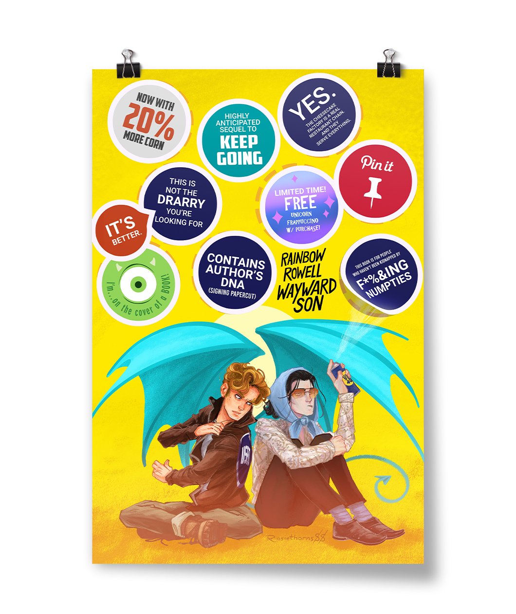 Wayward Son Sticker Poster