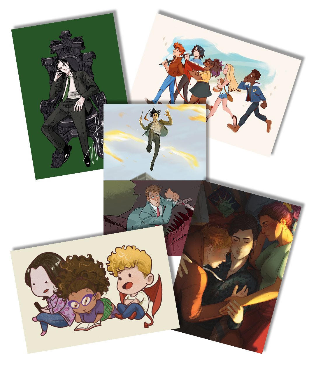 New!! Simon Snow Trilogy Print Set III