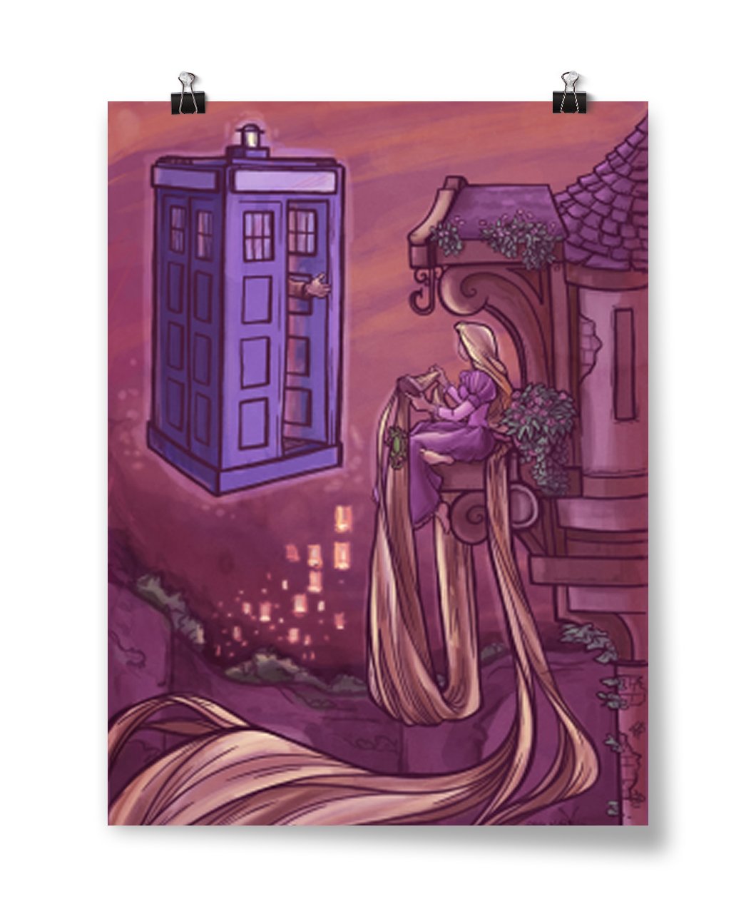 Rapunzel and the Doctor Poster