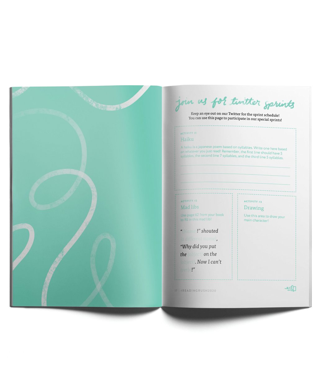 Reading Rush Reading Journal 2020