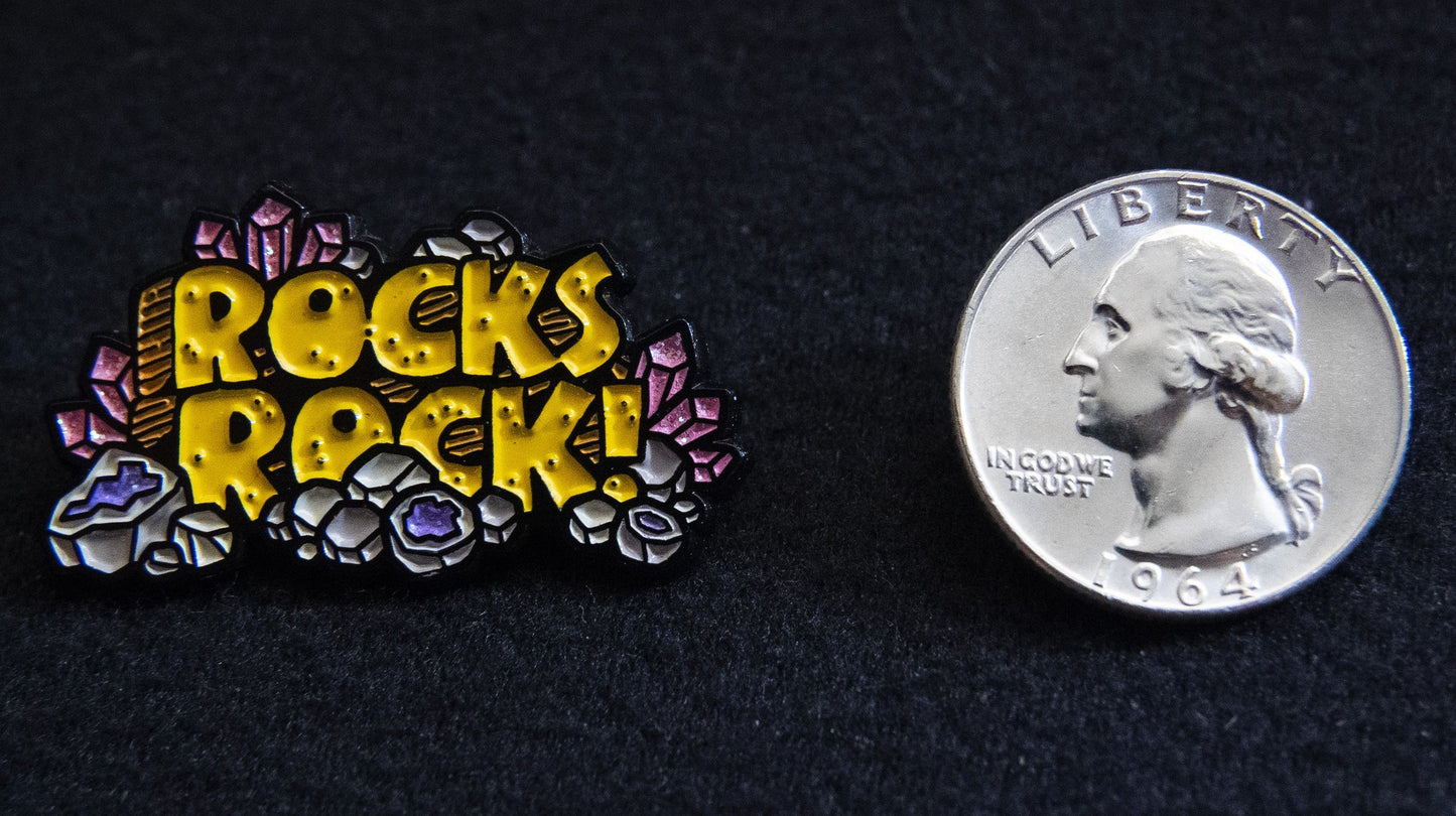 Rocks Rock! Pin