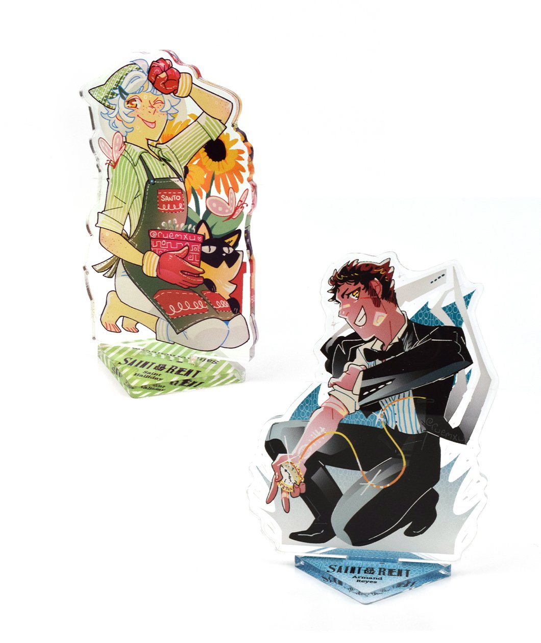 Saint for Rent Acrylic Standees