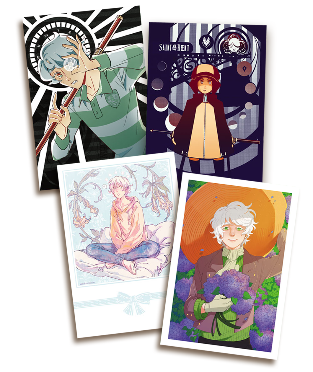 Saint for Rent - 2020 Print Set