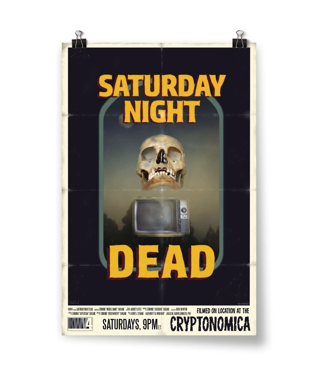 Saturday Night Dead Poster