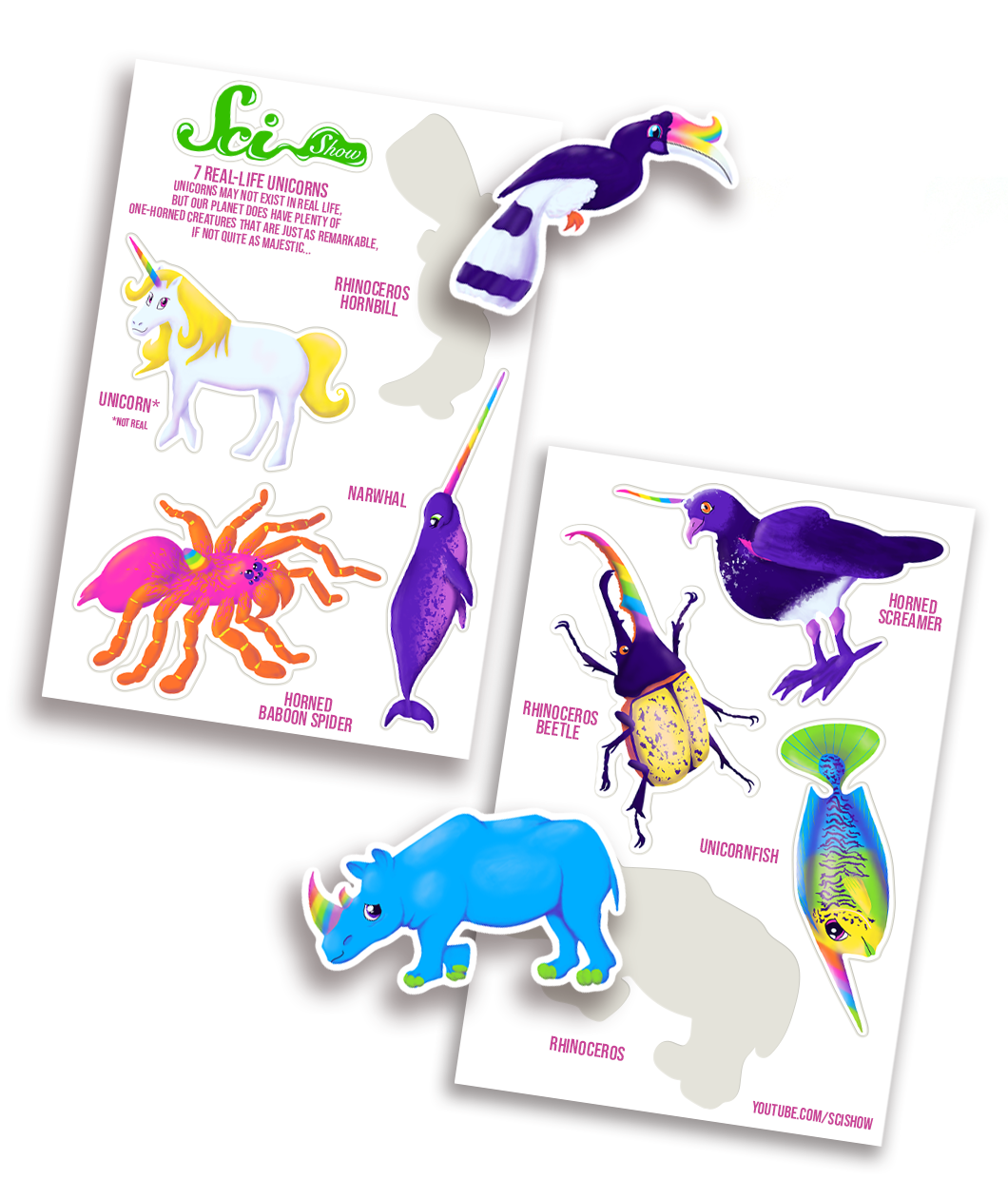 Real-Life Unicorns Sticker Pack