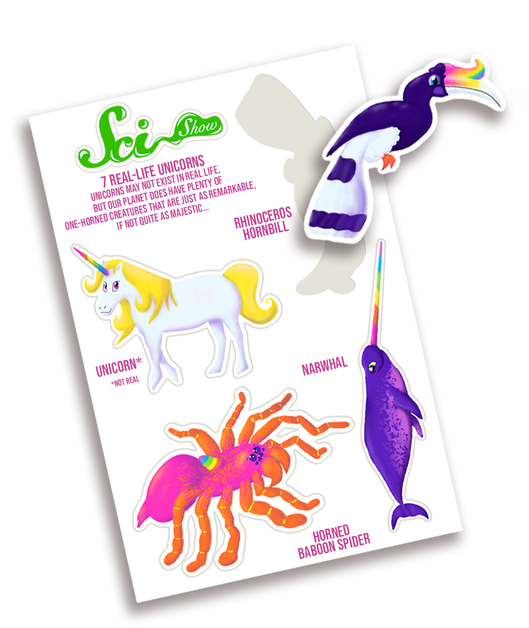 Real-Life Unicorns Sticker Pack