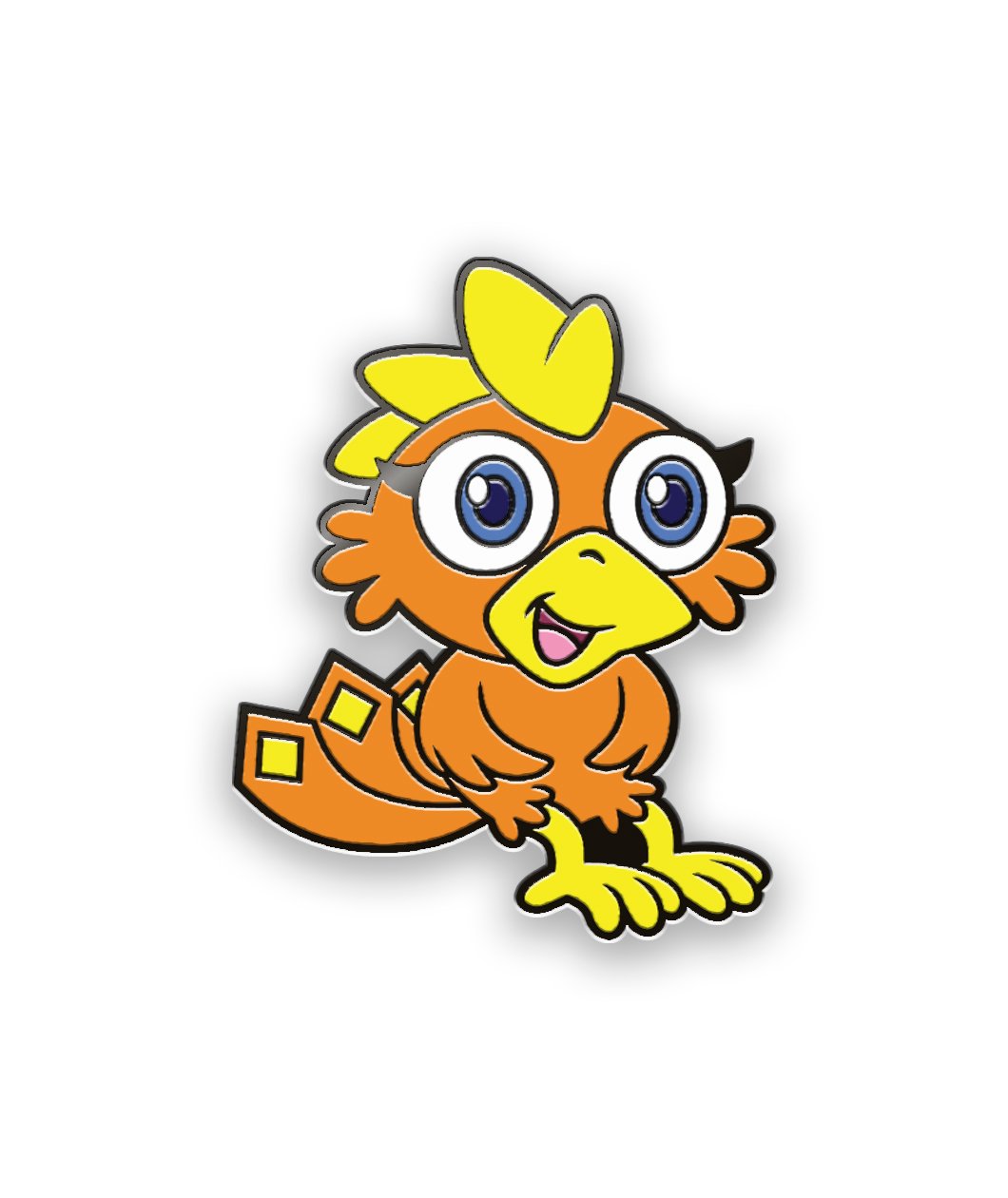 Happy Phoenix Pin