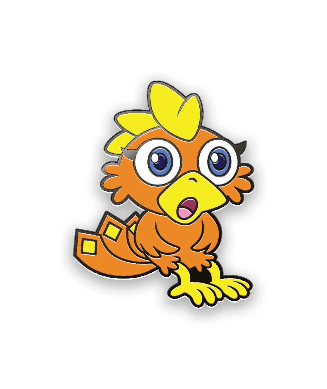 Surprised Phoenix Pin