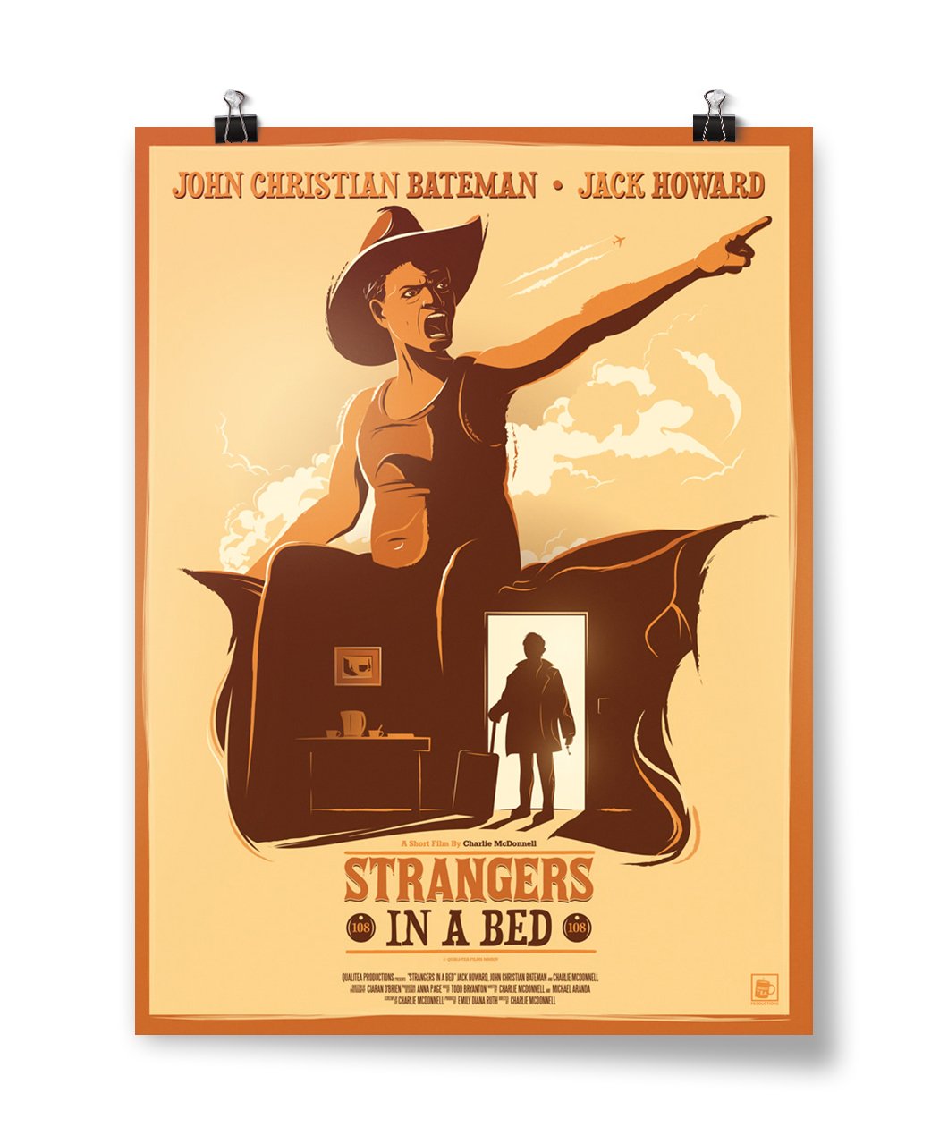 Strangers in a Bed Poster