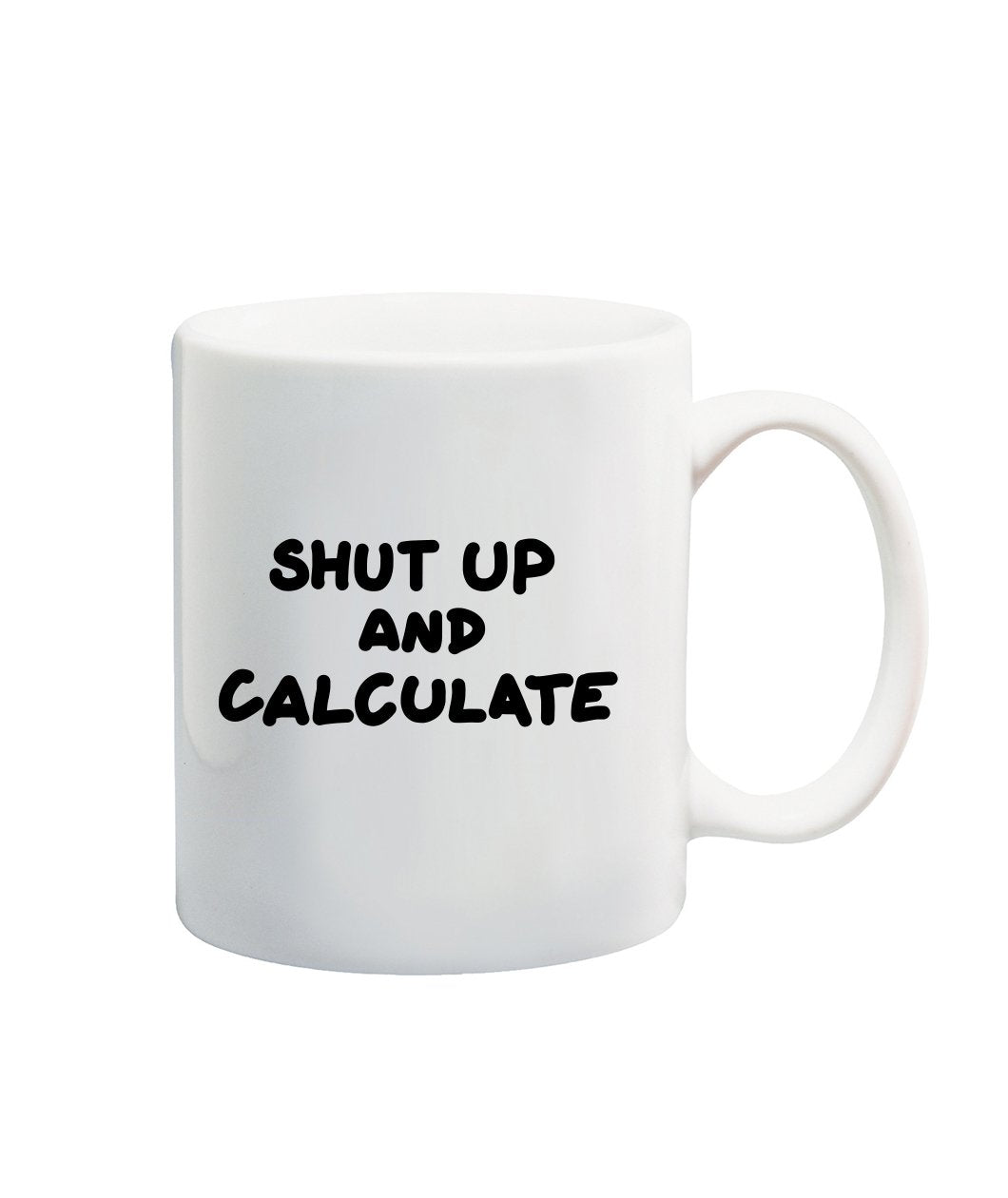 Shut Up And Calculate Mug