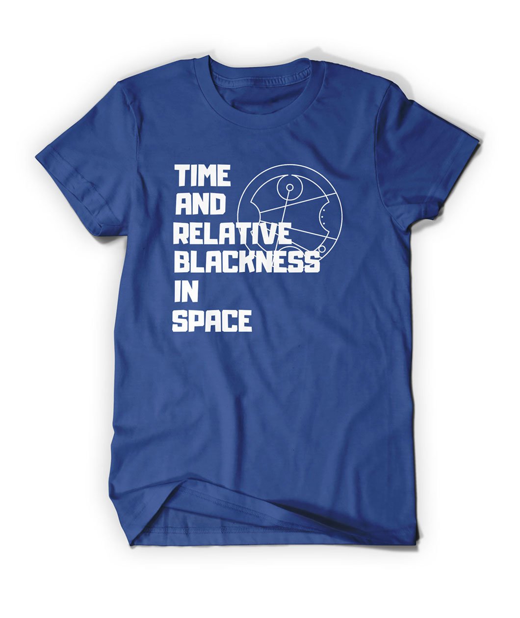 Time And Relative Blackness In Space Shirt