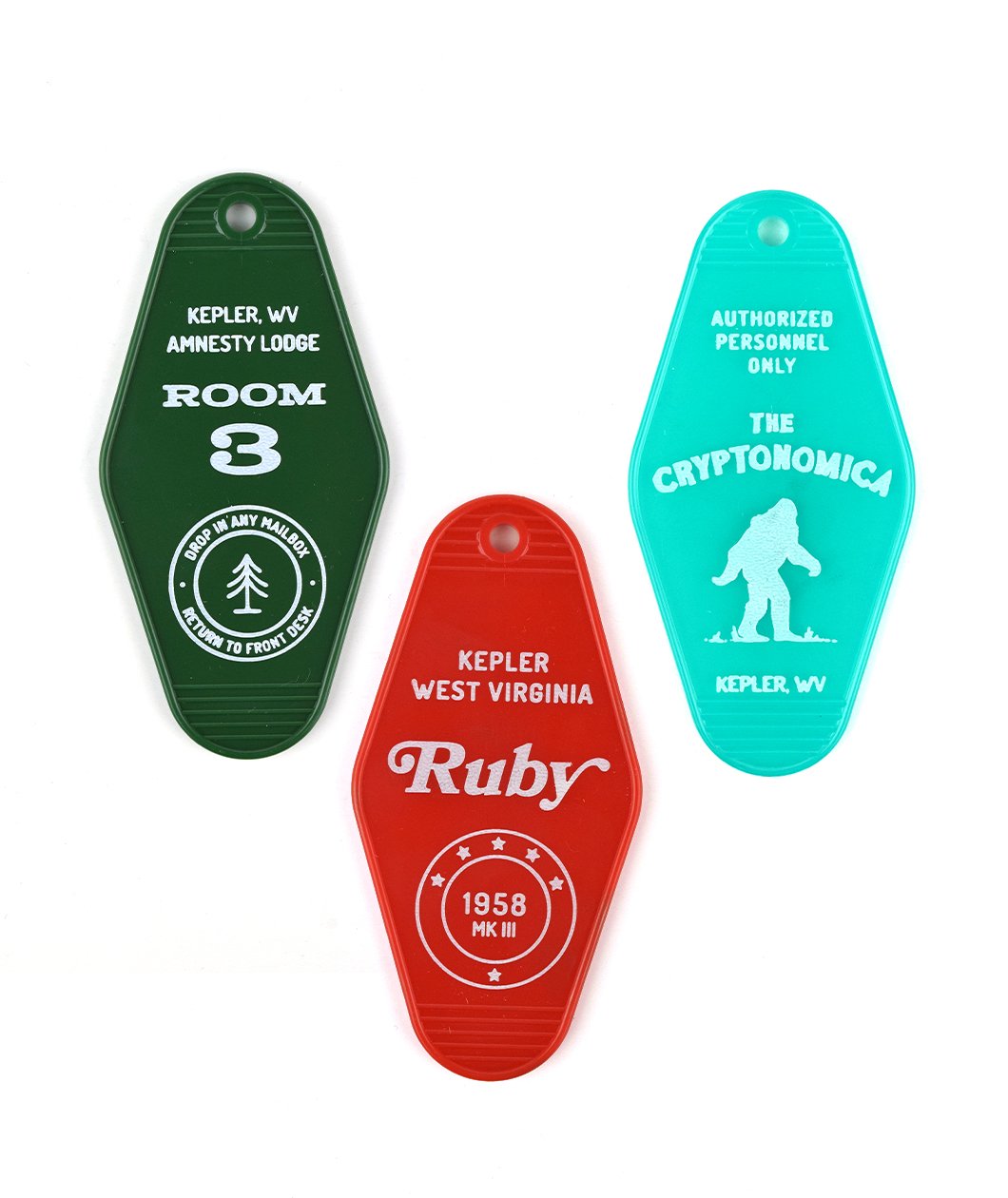 The Adventure Zone Key Tags