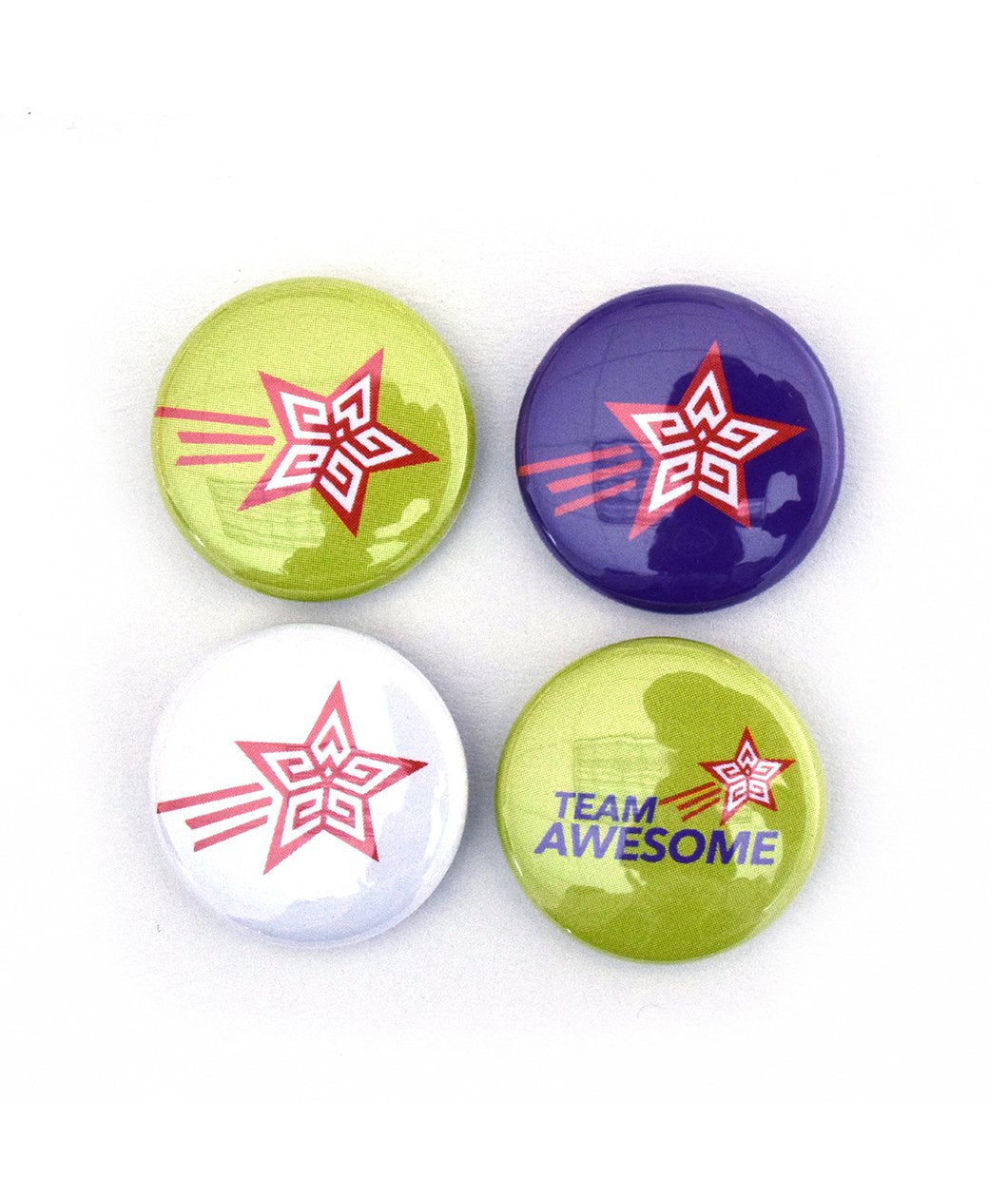 Team Awesome Button Pack