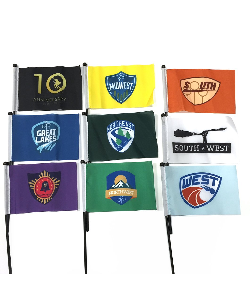 USQ Regional Mini Flags