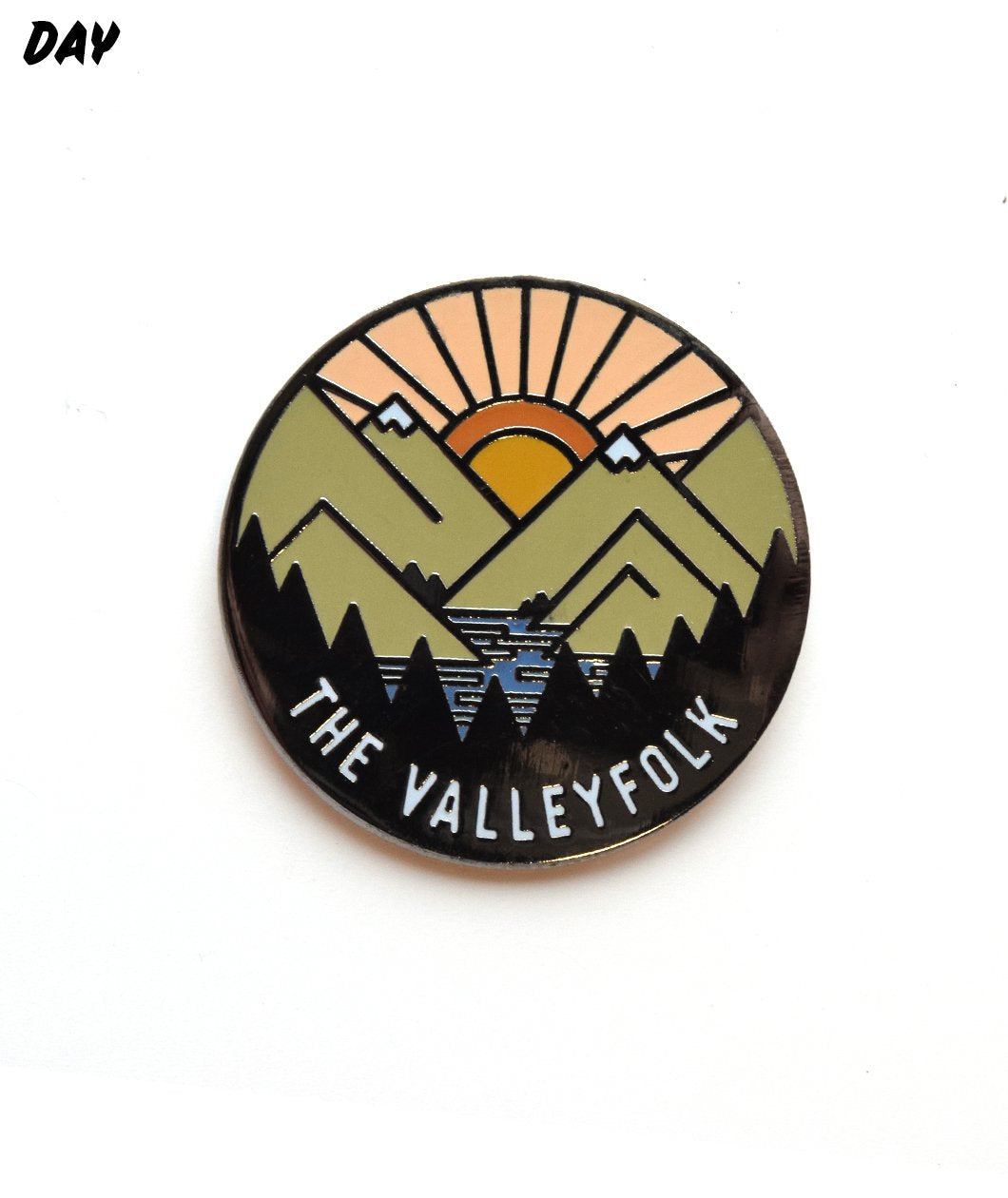 The Valleyfolk Enamel Pin