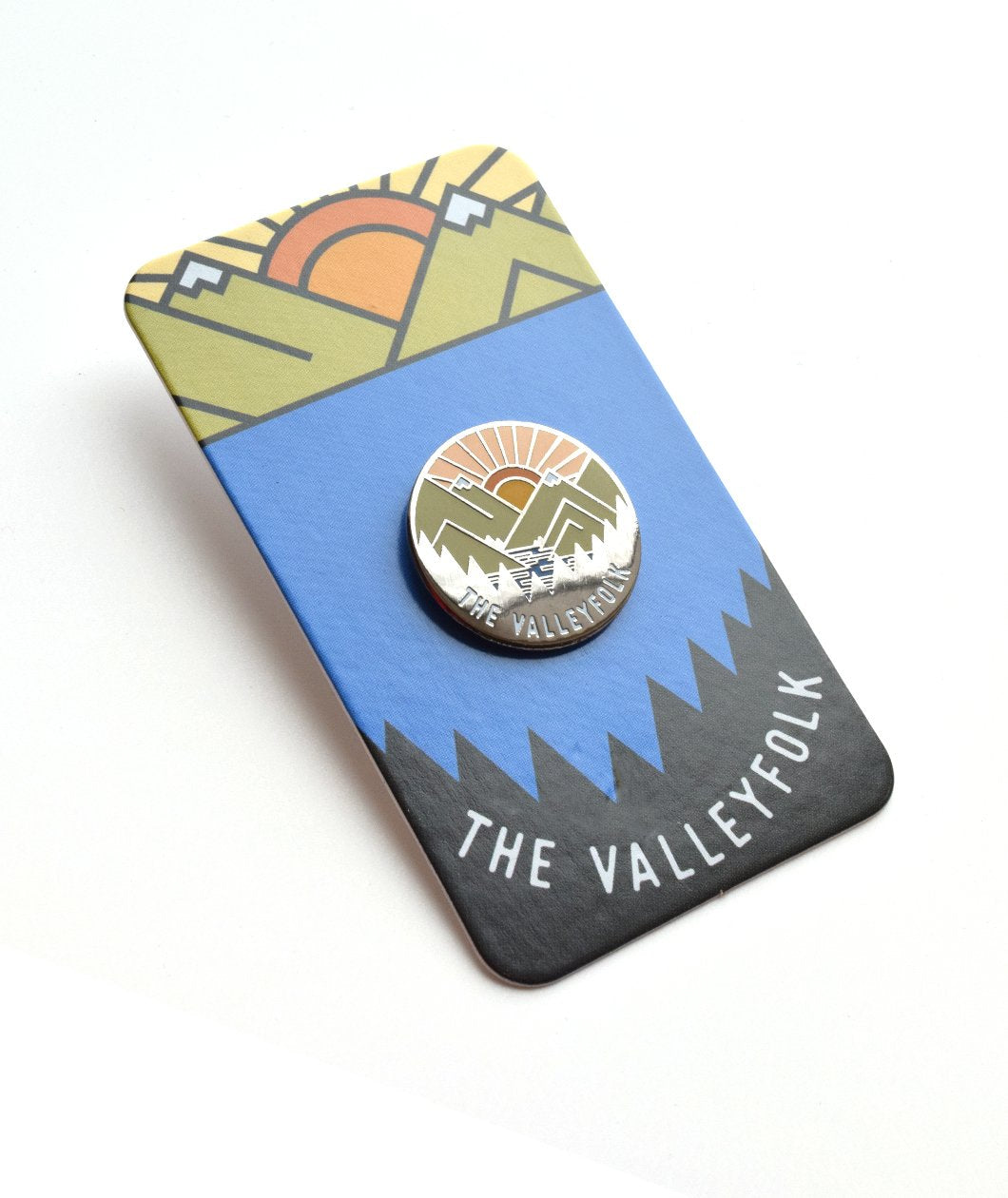 The Valleyfolk Enamel Pin