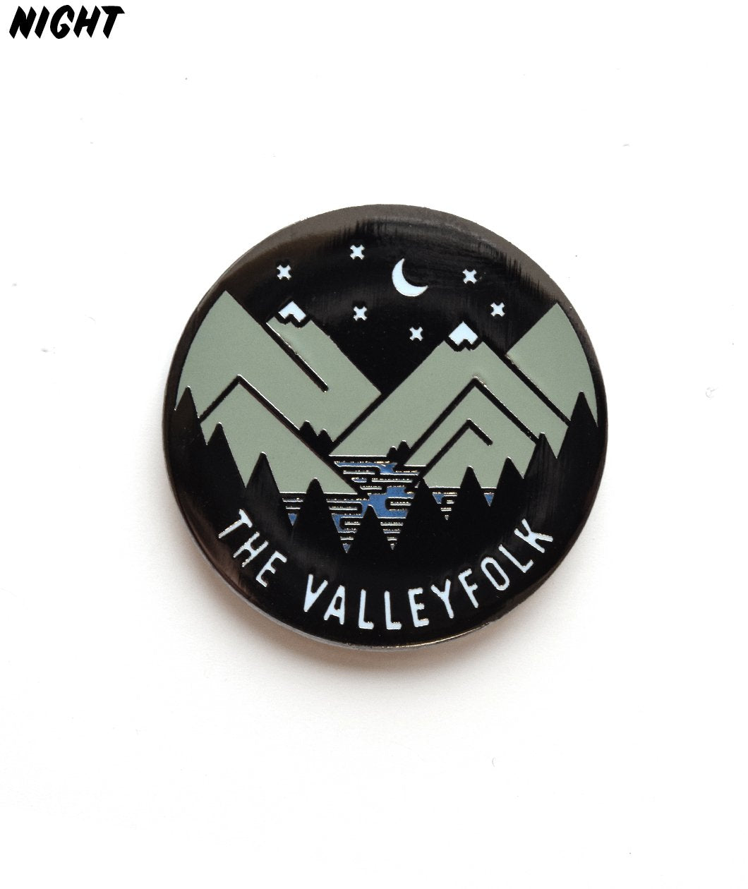 The Valleyfolk Enamel Pin