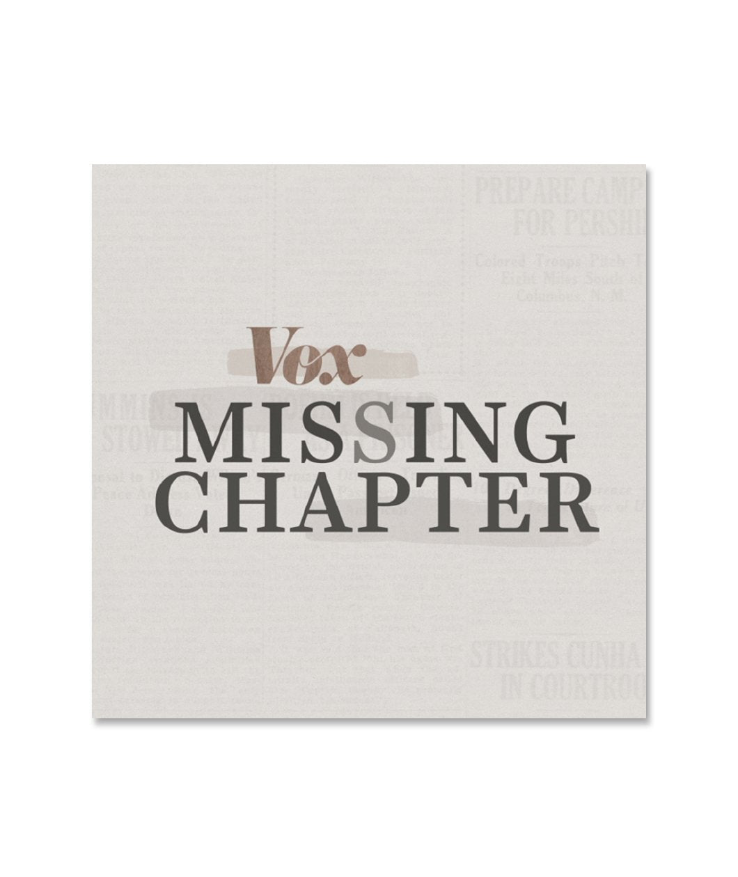 Vox Missing Chapter Sticker