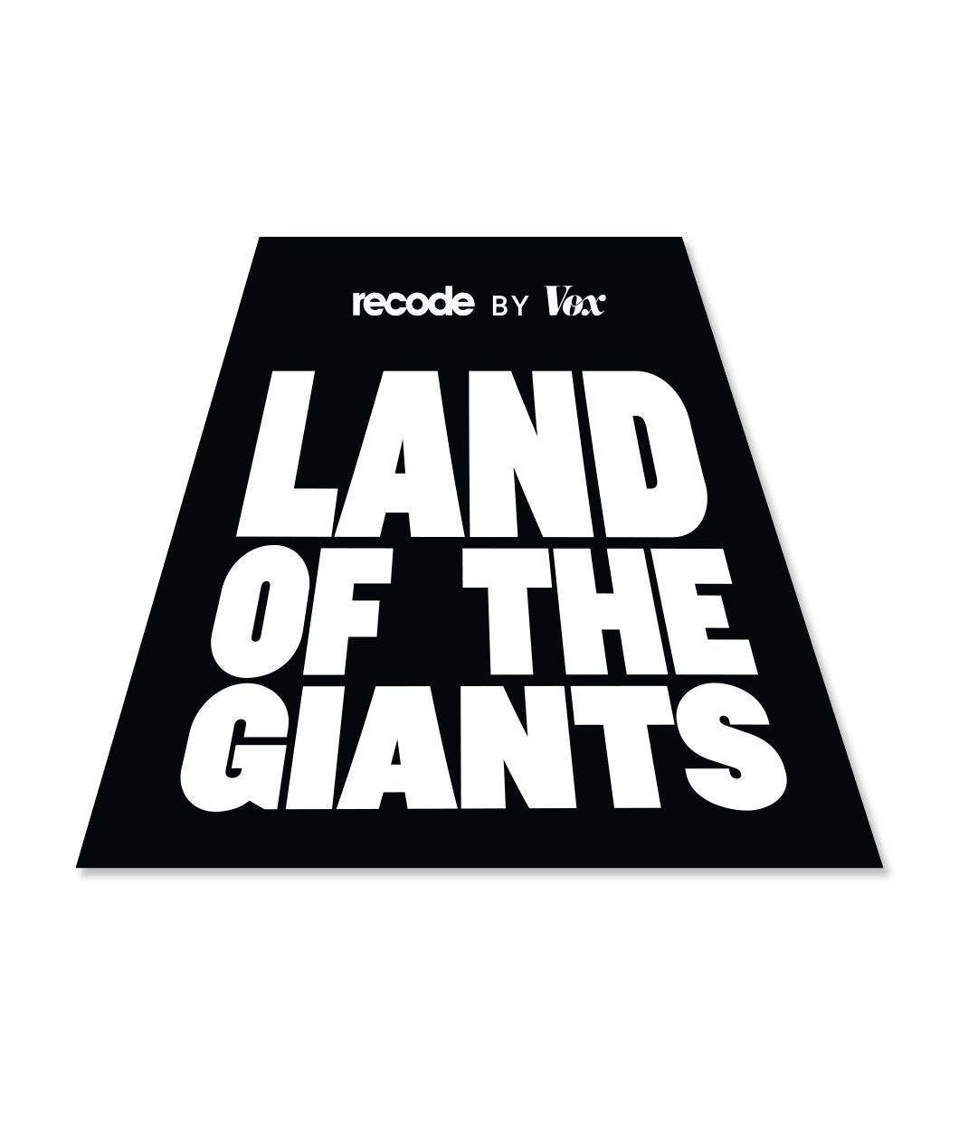 Vox Land of the Giants Sticker
