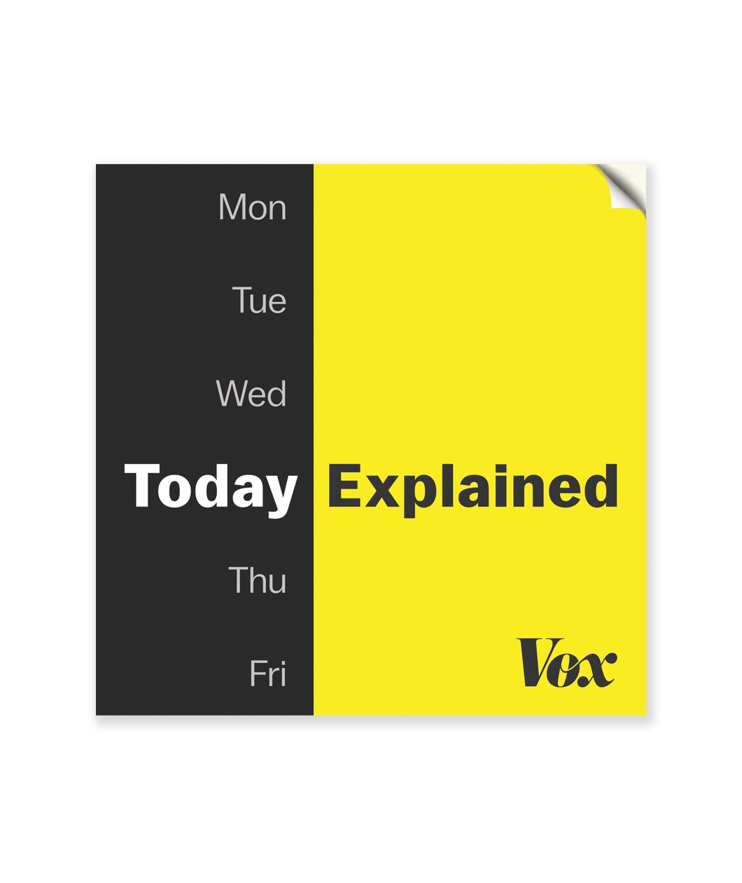 Today Explained Sticker