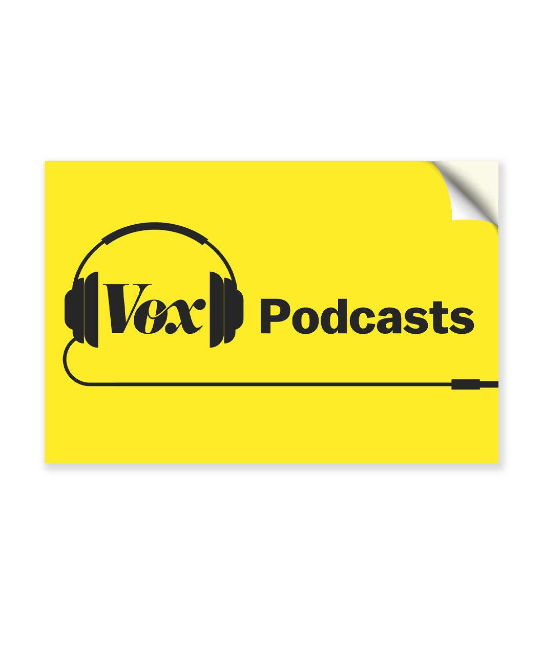 Vox Podcasts Sticker