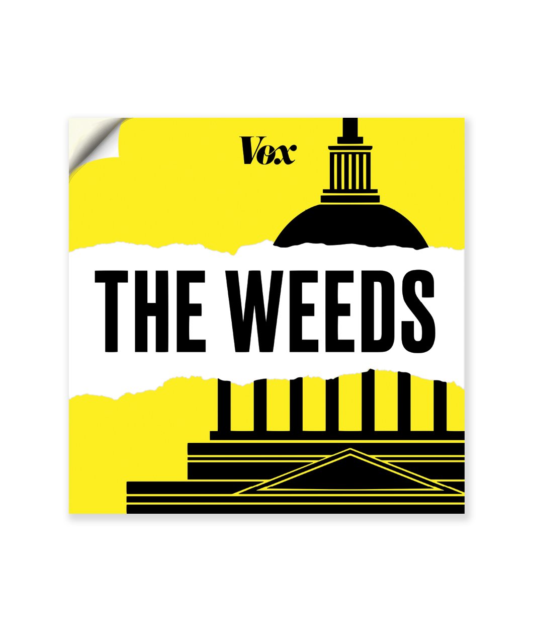 Vox The Weeds Sticker