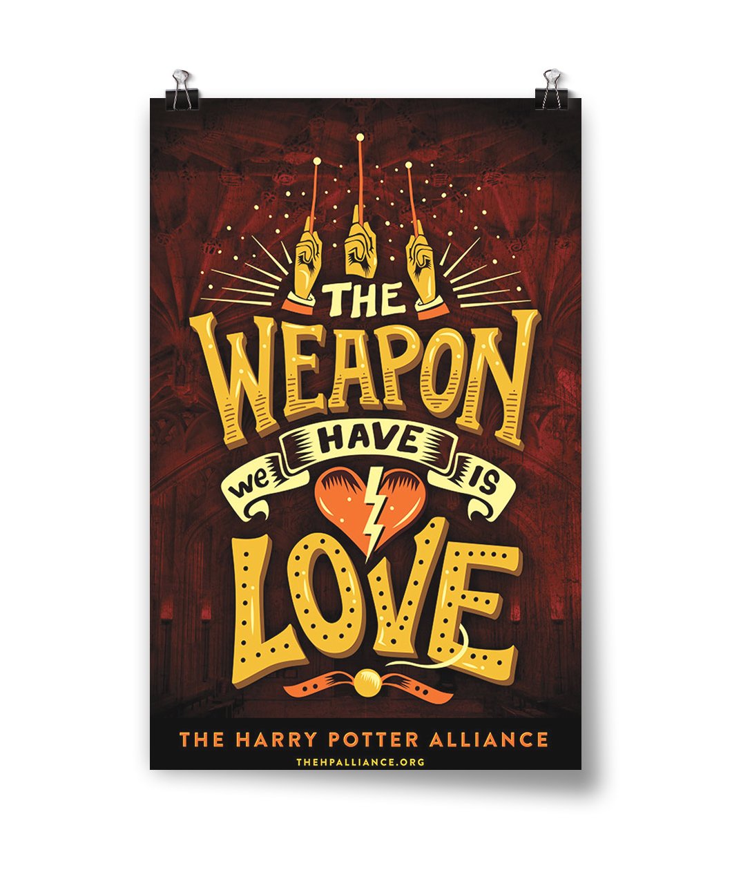 Weapon We Have is Love Poster