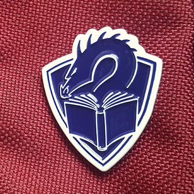 Tolarian Community College Crest Pin