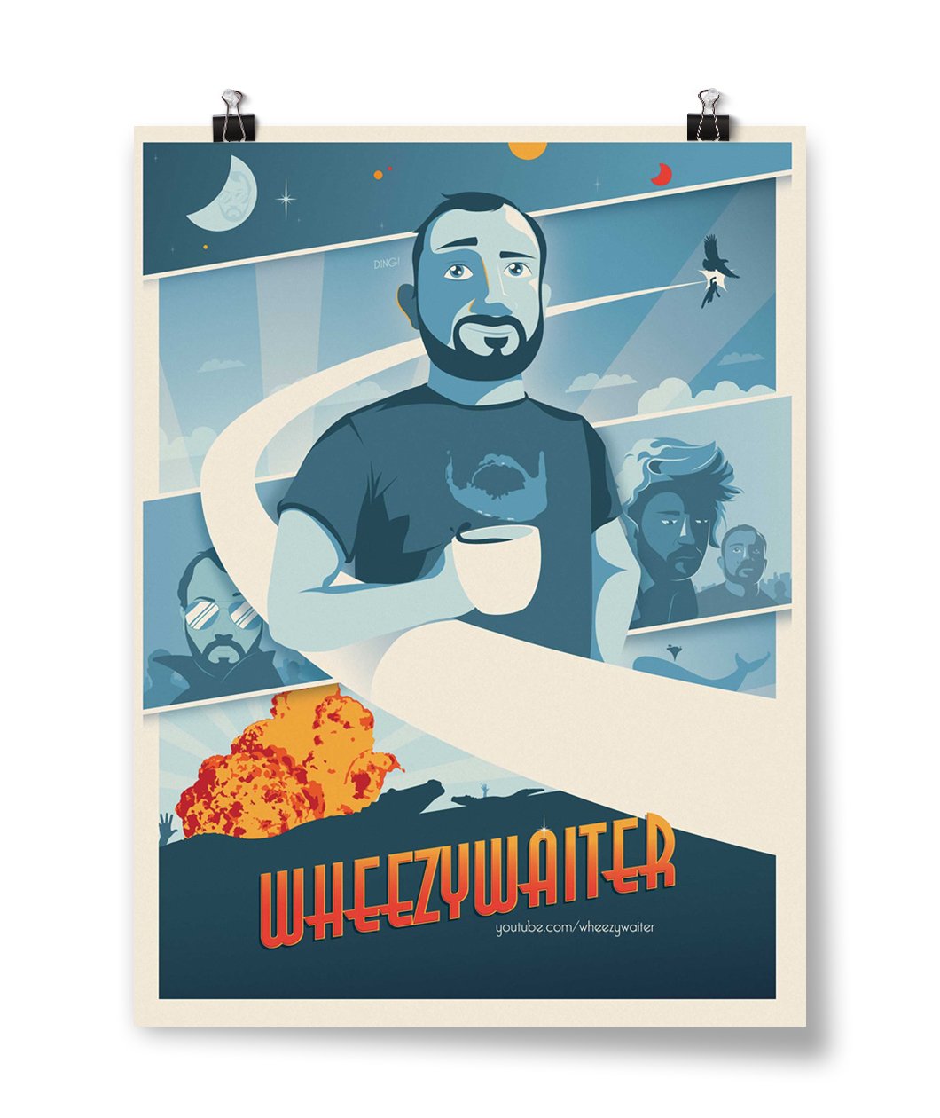 Wheezy Waiter vs The World Poster