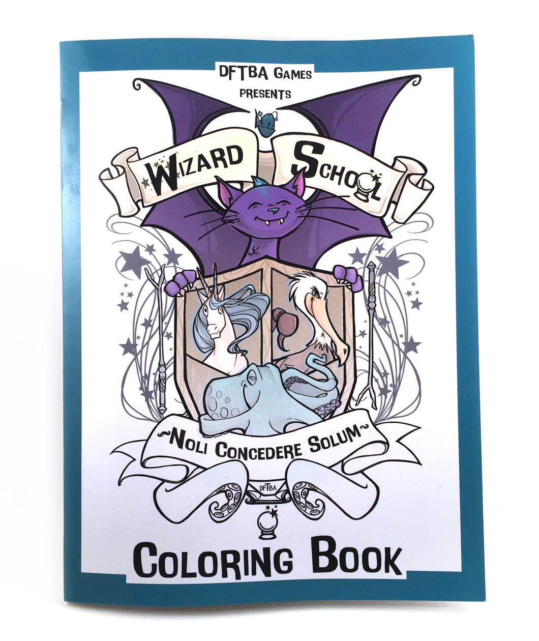 Wizard School Coloring Book